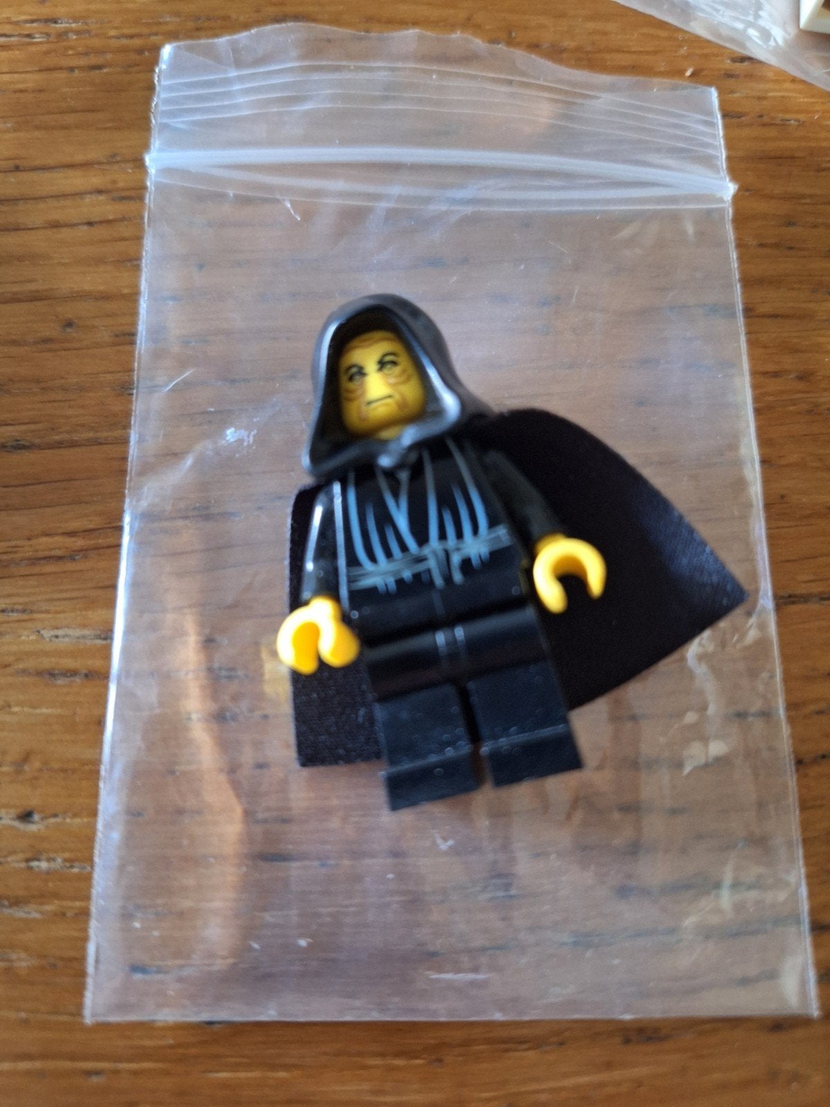 lego Star Wars figuur sw0041 (palpatine), Star Wars, Lego, Ophalen of Verzenden, Zo goed als nieuw