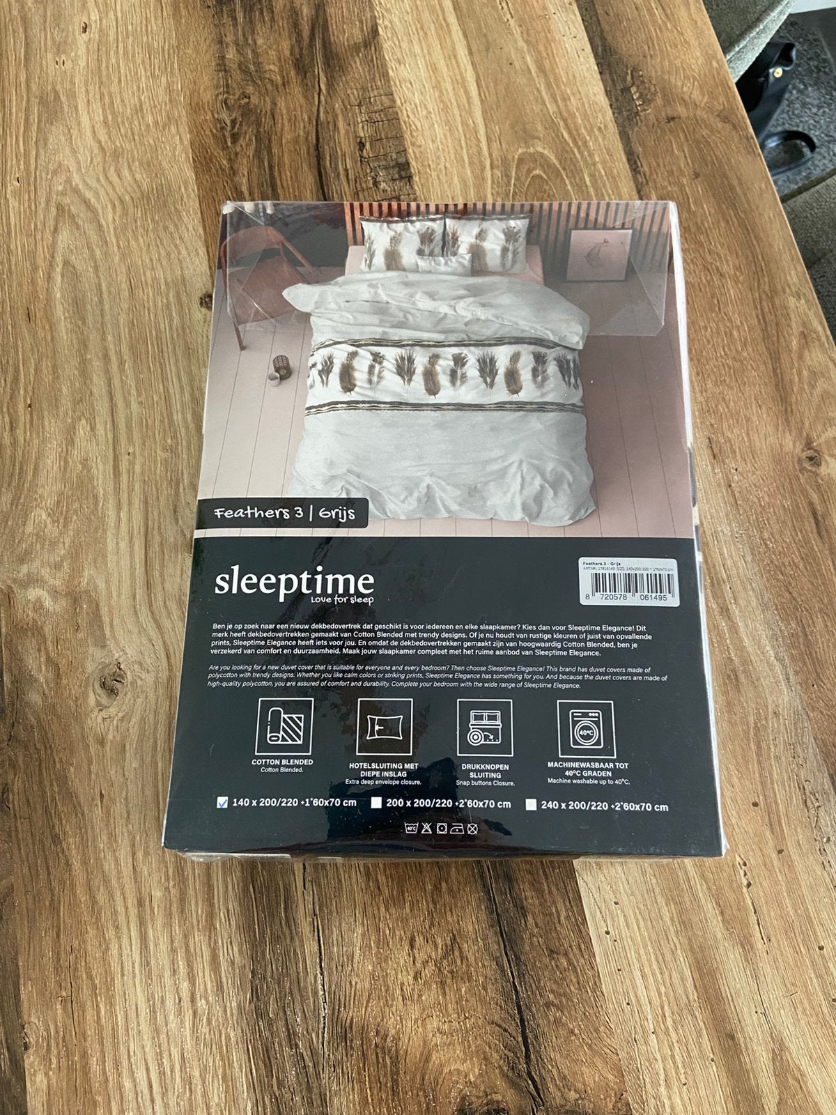 Mooie nieuwe dekbedovertrekken van Sleeptime, Ophalen of Verzenden, Nieuw, Eenpersoons, Dekbedovertrek