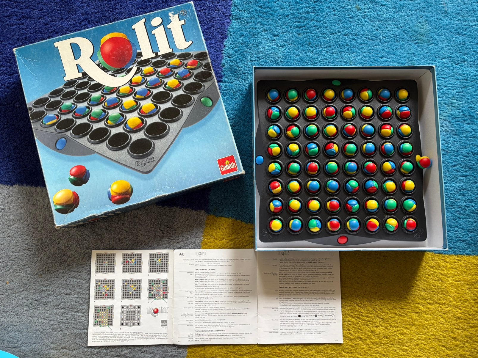 Gezelschapsspel Rolit, Verzenden, Gebruikt