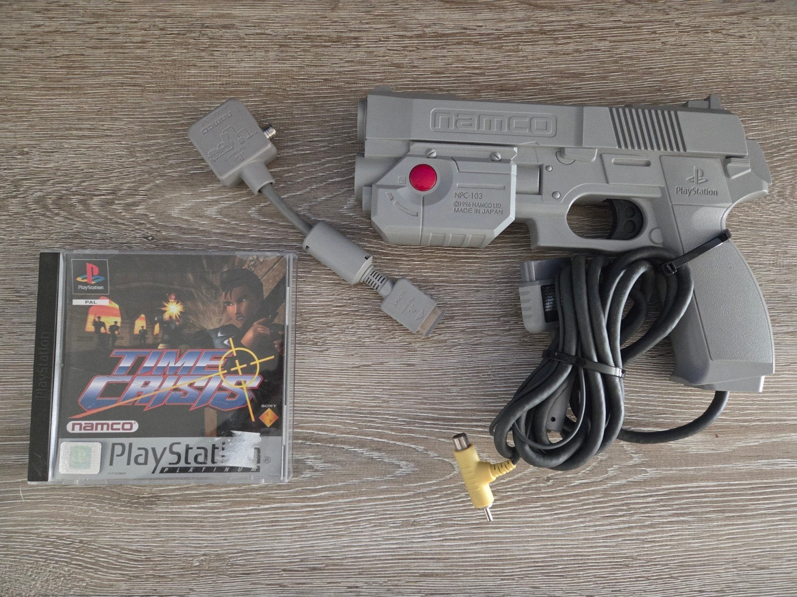 playstation timecrisis set, 1 speler, Ophalen, Zo goed als nieuw, Shooter