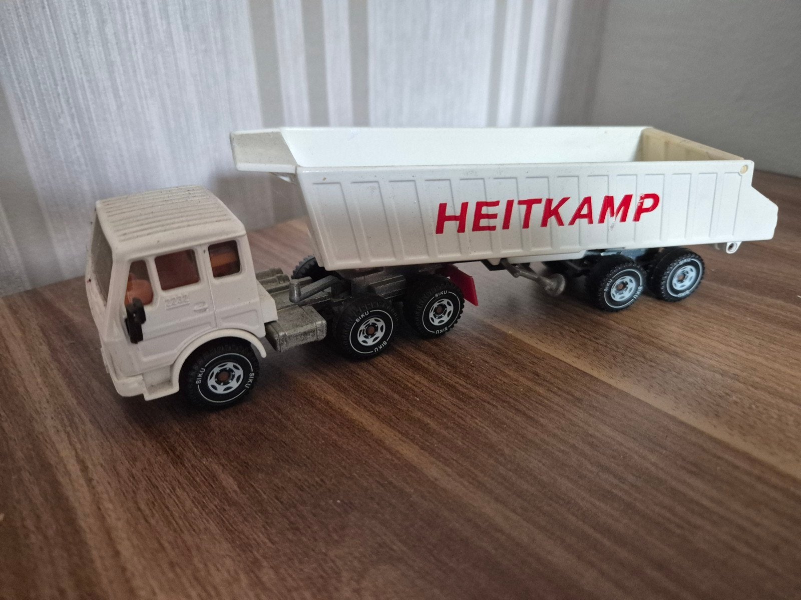 Siku Vintage Mercedes-Benz Heitkamp Kiepwagen Speelgoed, Ophalen, Gebruikt
