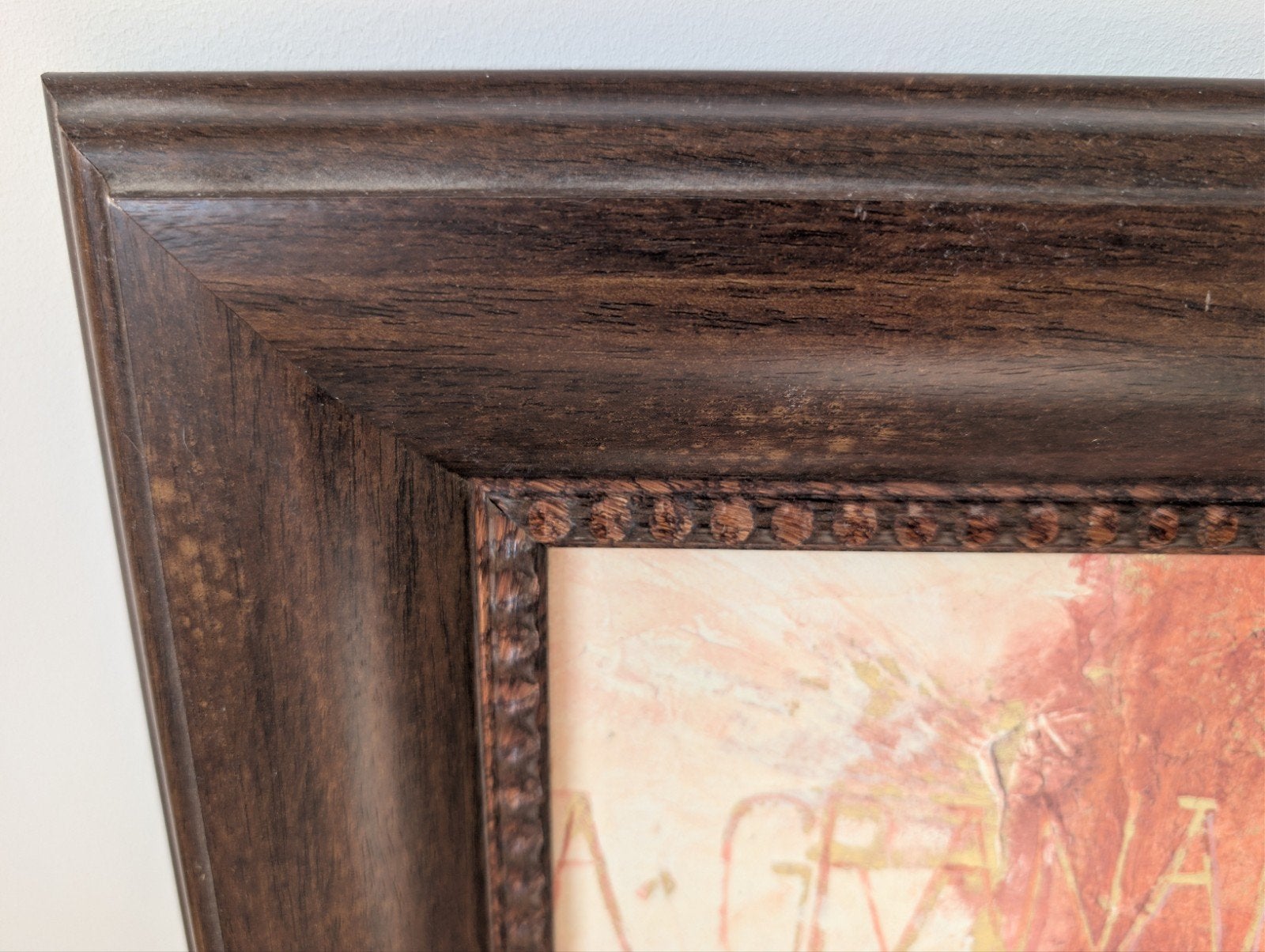 Kunstwerk Claudia Analotti duplicaat, Huis en Inrichting, Woonaccessoires | Lijsten, Ophalen, Hout