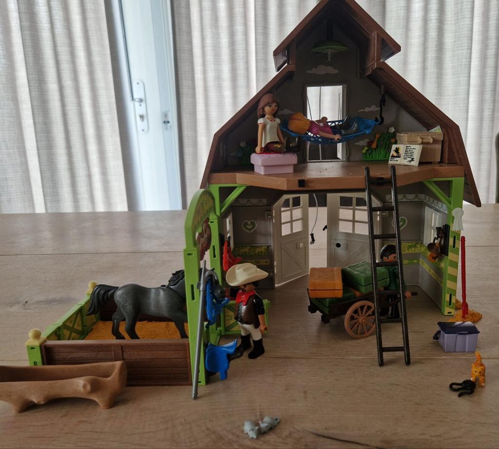 Playmobil spirit stal, Ophalen of Verzenden, Zo goed als nieuw