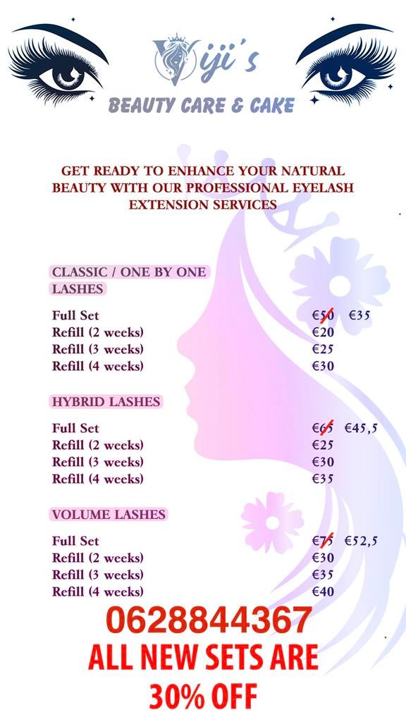Wimperextensions - Classic, Hybrid, Volume Lashes, Ophalen of Verzenden, Nieuw, Ogen, Verzorging