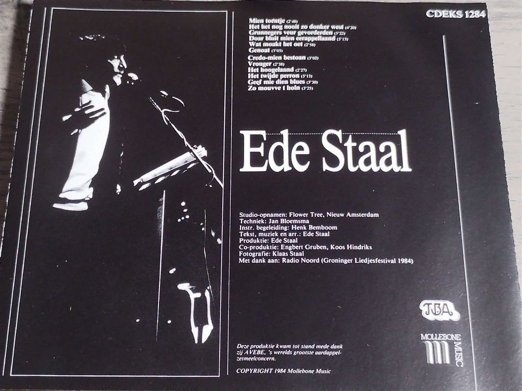 Ede Staal ‎– Mien Toentje, Ophalen of Verzenden, Zo goed als nieuw, Levenslied of Smartlap