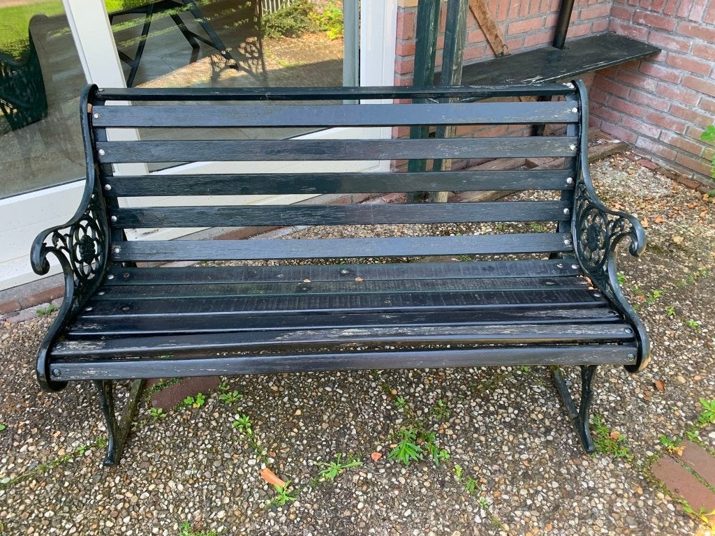 Tuinbankje, Ophalen, Gebruikt, Hout