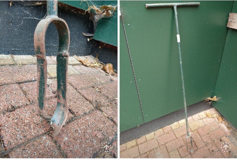Grondboor, Ophalen