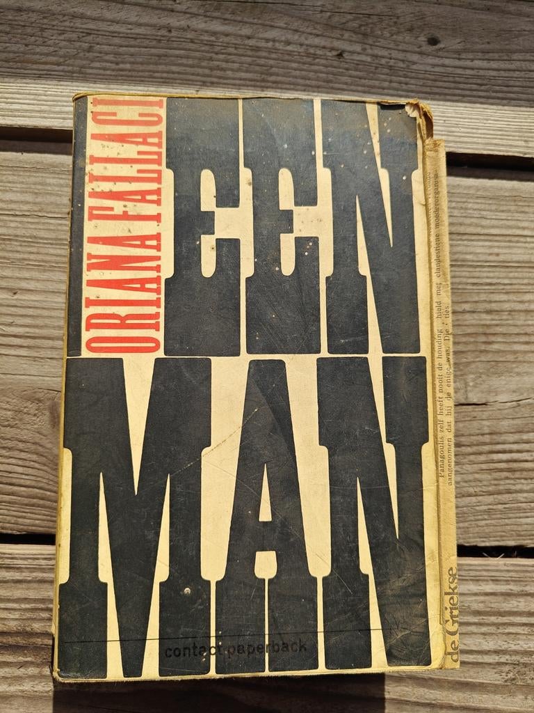 Een Man - Oriana Fallaci, Ophalen of Verzenden