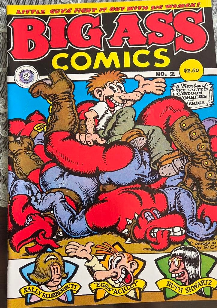 Big Ass Comics 1992 - Robert Crumb - Zeer Goede Staat, Boeken, Strips | Comics, Eén comic, Amerika, Ophalen of Verzenden, Zo goed als nieuw