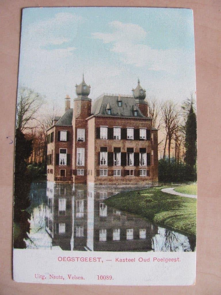 Oegstgeest, kasteel Oud Poelgeest, Ophalen of Verzenden, Gelezen