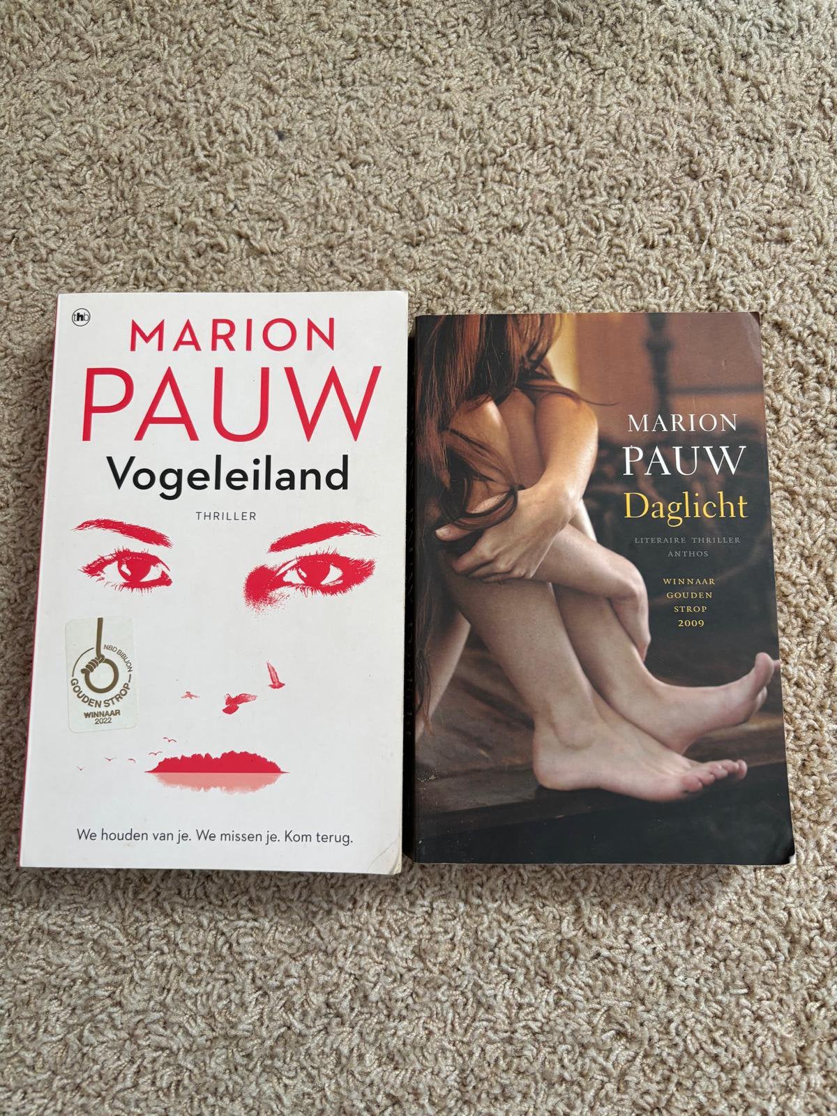 2 boeken van Marion Pauw, Ophalen of Verzenden, Gelezen