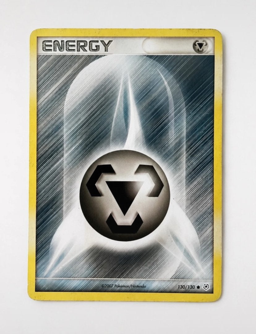 Pokémon Metal Energy Kaart 130/130, Verzenden, Gebruikt, Losse kaart