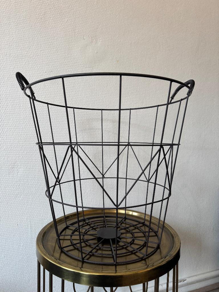 Metalen mand, Ophalen, Overige materialen, Mand, Rond