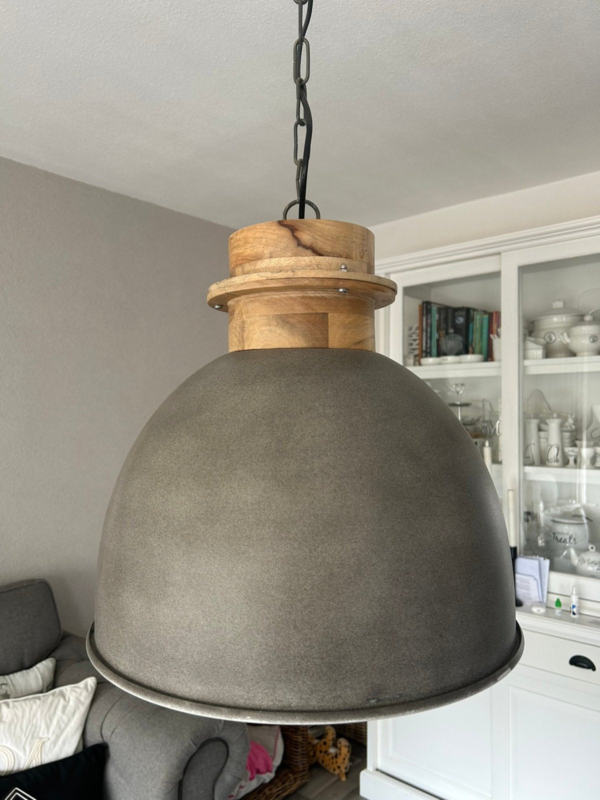 Industriele hanglamp, Ophalen, Zo goed als nieuw