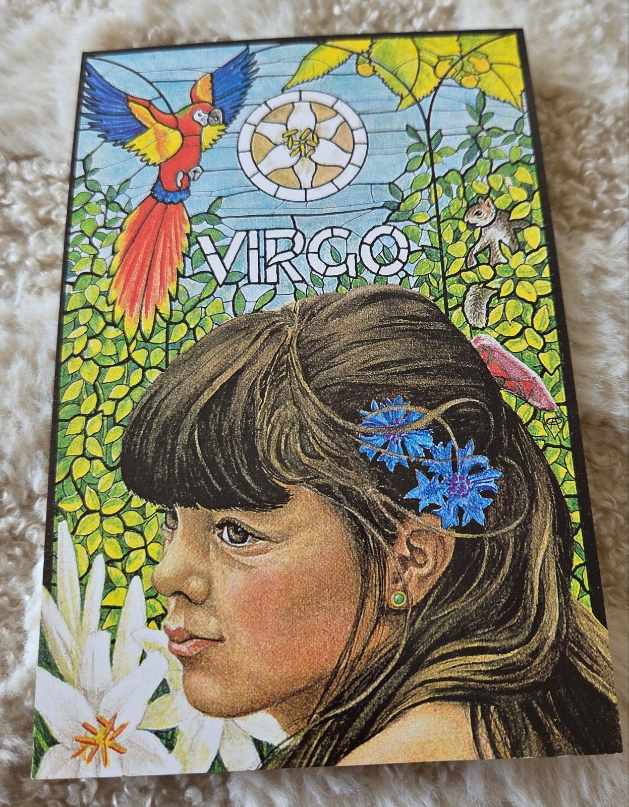 Maagd (Virgo) - Zodiac 6 Brian Partridge, Verzenden, 1960 tot 1980, Ongelopen, Overige thema's