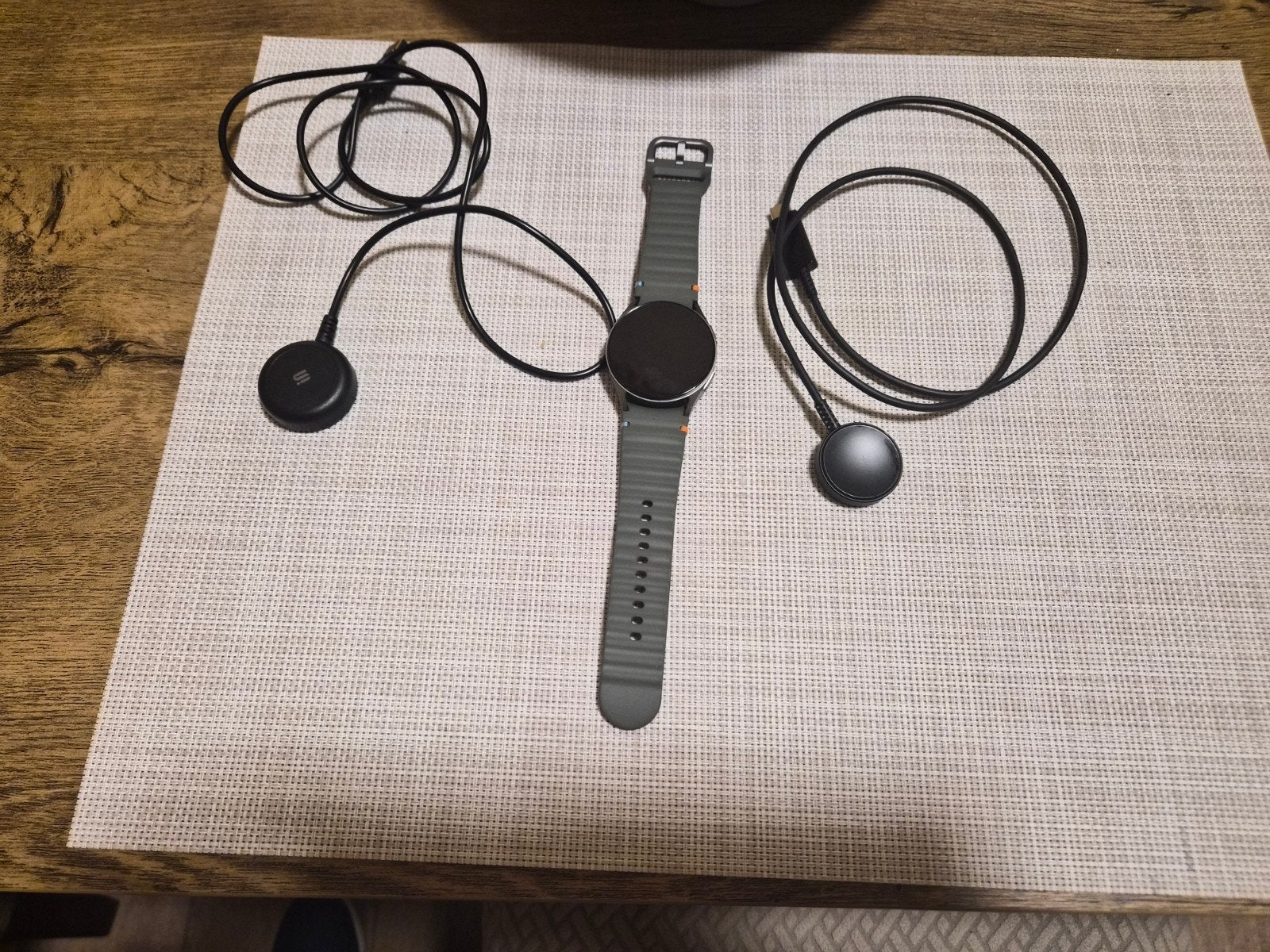 Samsung watch 7, Ophalen, Zo goed als nieuw, Zwart, Android