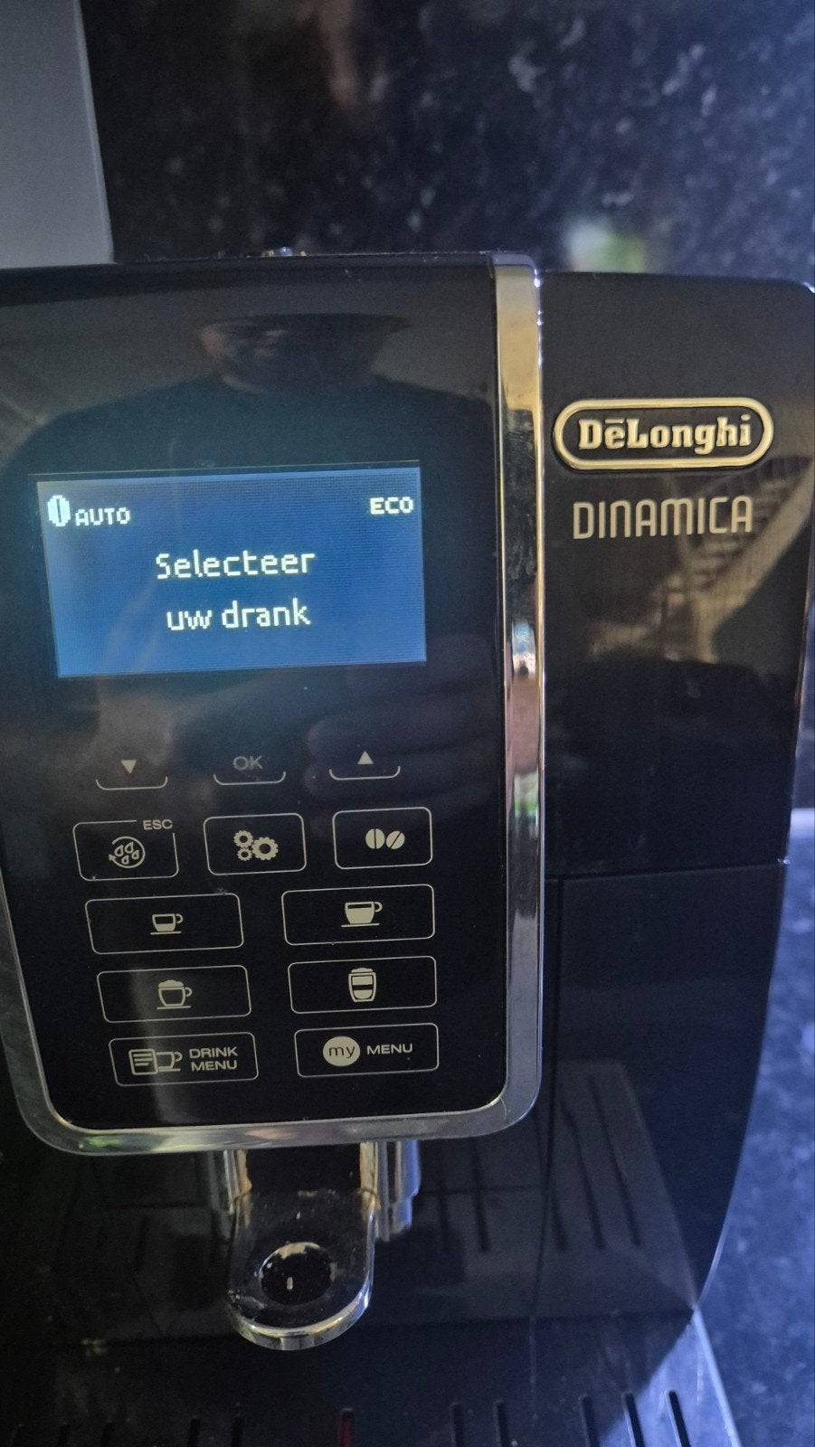 De'Longhi Dinamica volautomatische espressomachine, Ophalen, Gebruikt, Espresso apparaat, 10 kopjes of meer