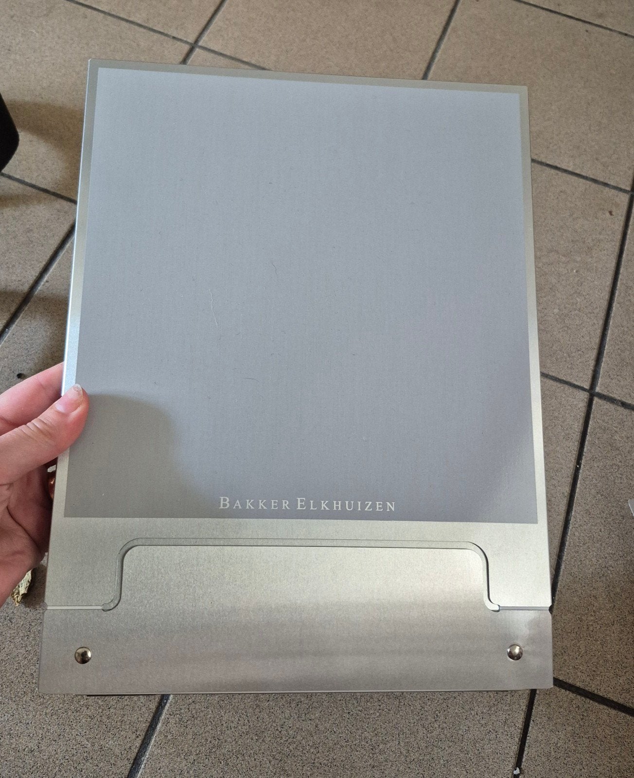 Bakker Elkhuizen Ergo-Q 260 Notebook Stand, Computers en Software, Laptopstandaarden, Ophalen of Verzenden, Zo goed als nieuw