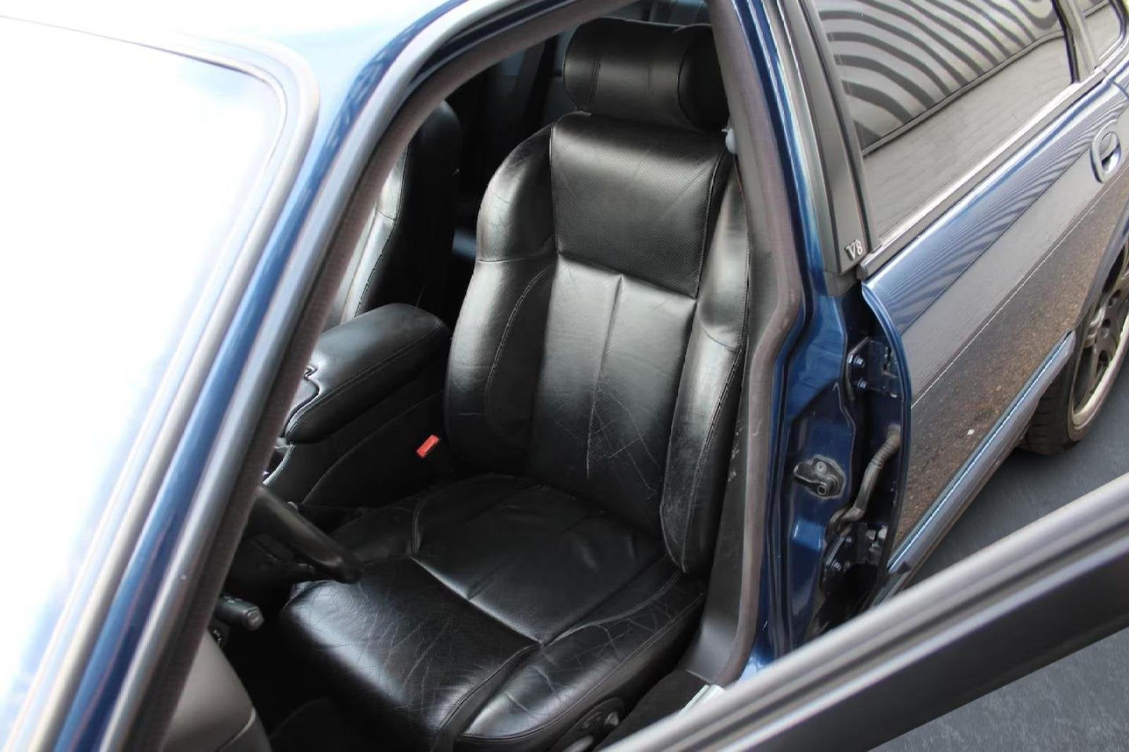 Jaguar XJR 4.0 V8, Auto's, Dealer onderhouden, Achterwielaandrijving, Gebruikt, Blauw