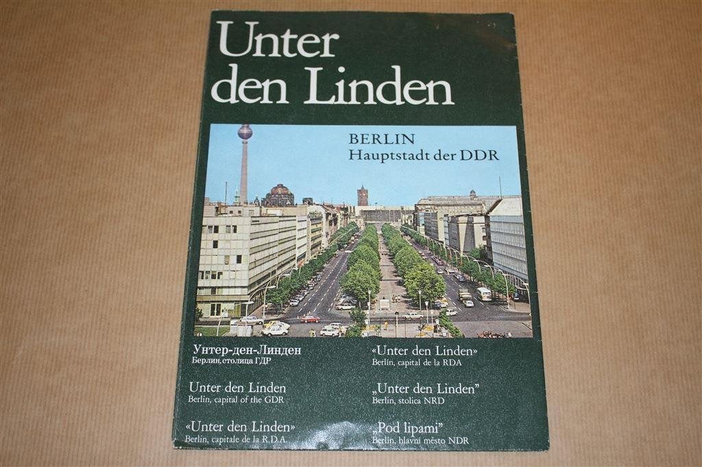 Unter den Linden Berlin - Propaganda DDR - Circa 1975, Boeken, Geschiedenis | Wereld, Ophalen of Verzenden, Gelezen, Europa
