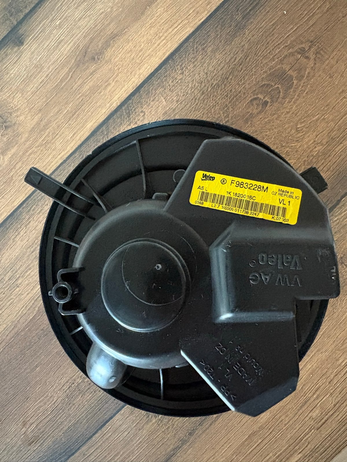Audi A3 8P Ventilatiemotor - Werkend Gedemonteerd, Ophalen of Verzenden, Gebruikt, Audi