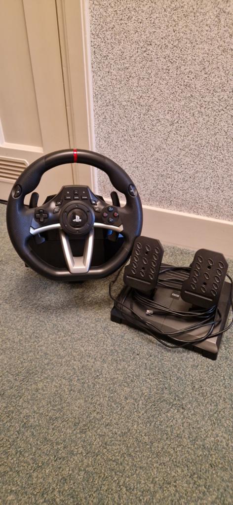 Hori Racing Stuurwiel en Pedalen voor PlayStation, Ophalen, Zo goed als nieuw, Stuur of Pedalen