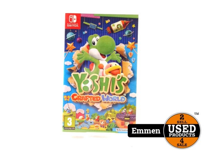 Nintendo Switch Game: Yoshi's Crafted World, Nintendo, Zo goed als nieuw, Support@nintendo.com, 11-1 Hokotate-cho, Kamitoba, Minami-ku
Kyoto 601-8501
Japan
