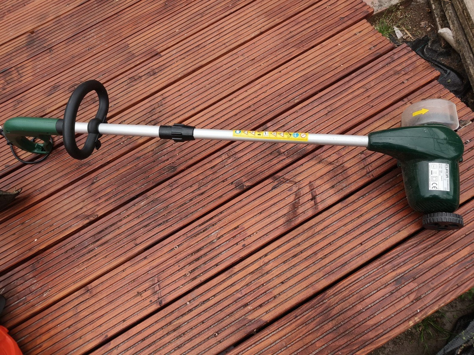 Eurom elektrische onkruidborstel voor terras en bestrating, Tuin en Terras, Ophalen, Gebruikt, Elektrisch, Onbekend