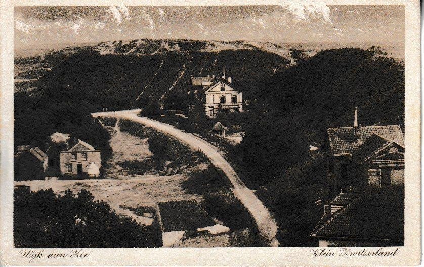WIJK aan ZEE - KLEIN-ZWITSERLAND, Ophalen of Verzenden, 1920 tot 1940, Ongelopen, Noord-Holland