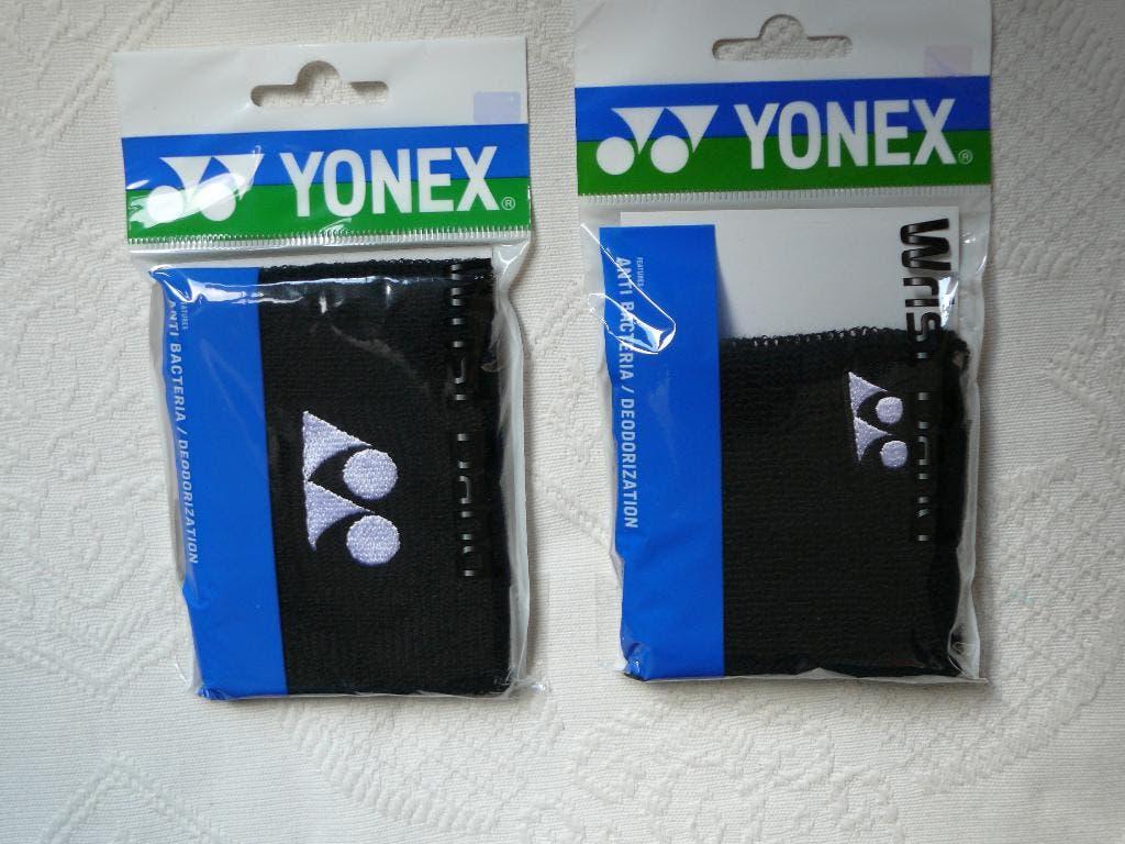 Yonex polsbandje, zwart. 8 bij 8 cm, Overige merken, L00, Overige typen, Nieuw