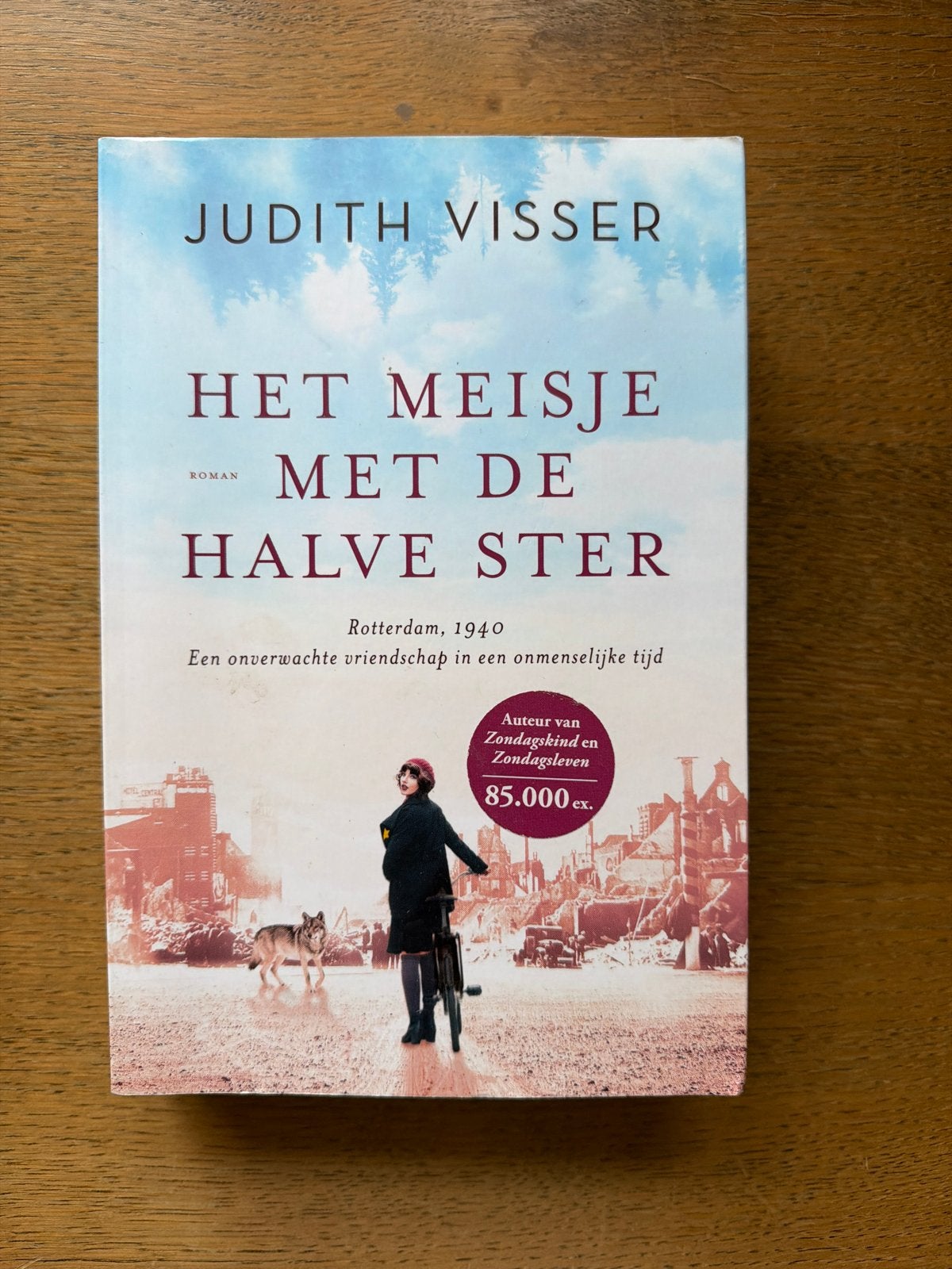 Judith Visser - Het meisje met de halve ster, Ophalen of Verzenden, Zo goed als nieuw, Judith Visser