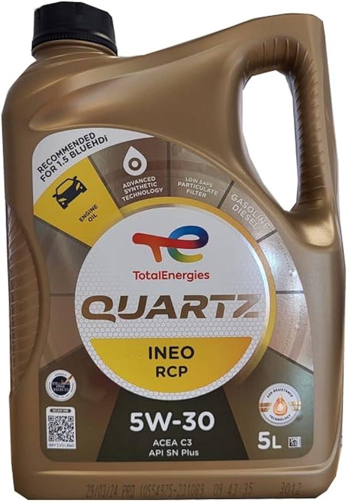 TotalEnergies Quartz Ineo RCP 5W-30 Motorolie 5L, Ophalen