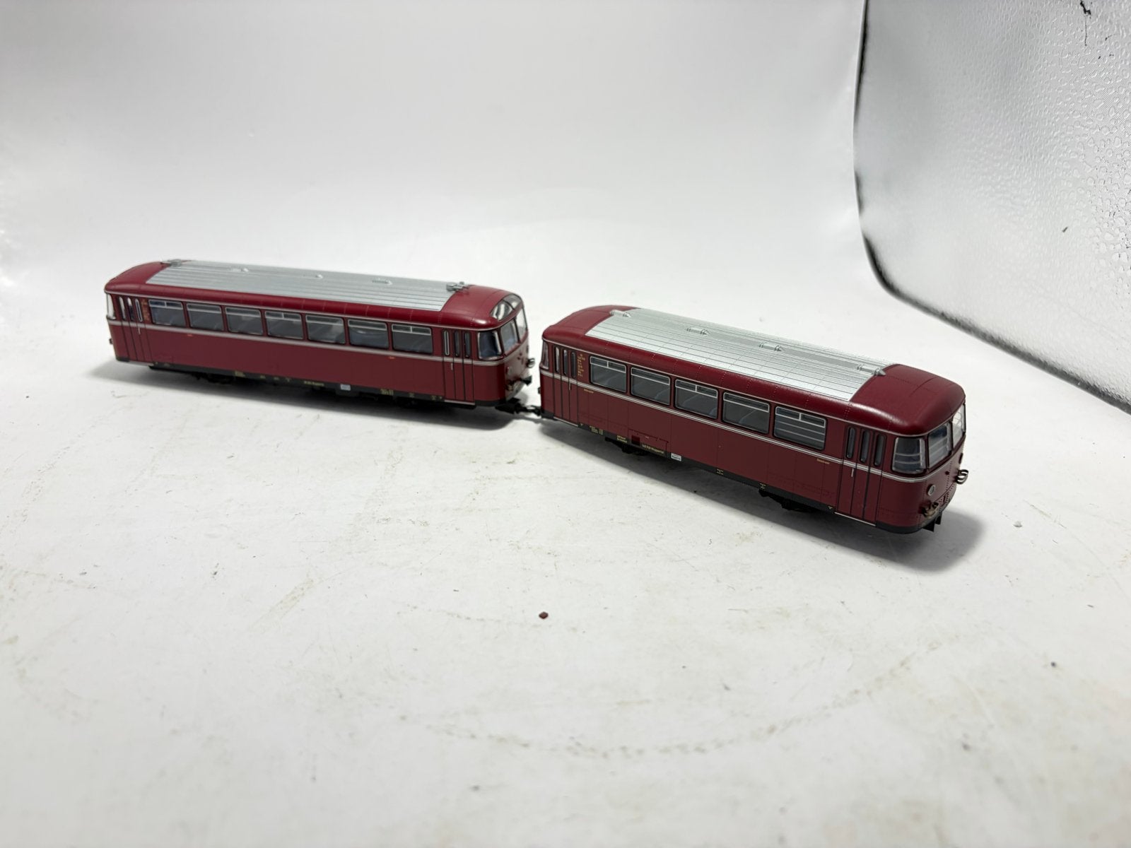 Märklin 39550 Schienenbus met Bijwagen mfx fullsound, B, Wisselstroom, Treinset, A