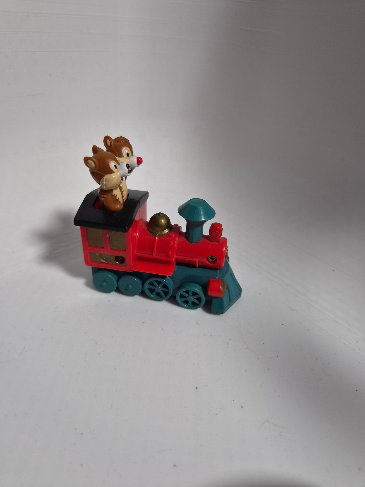 Vintage trein met Knabbel en Babbel speelgoed, Ophalen of Verzenden, Gebruikt