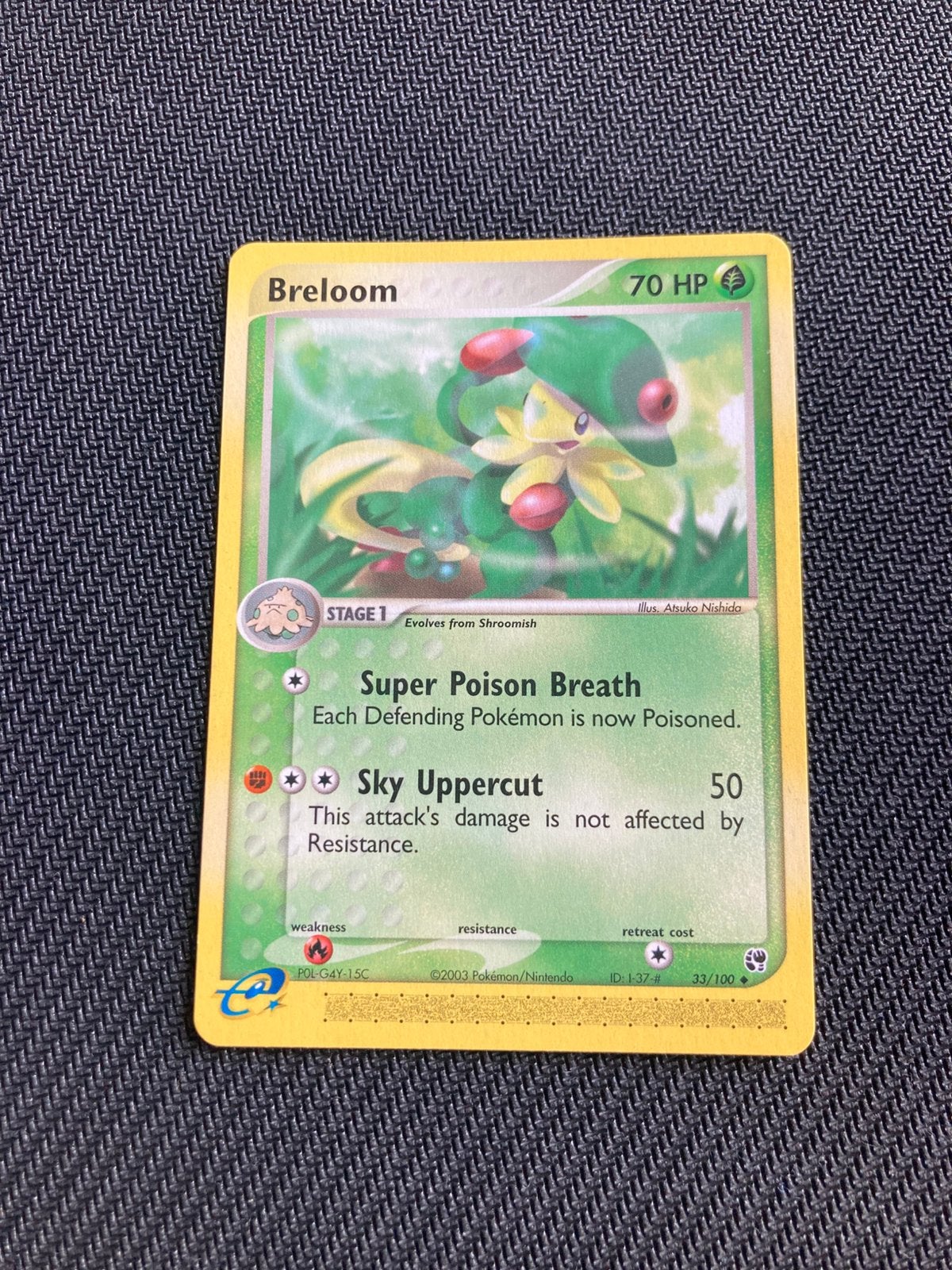 Pokemon kaart Breloom, Ophalen of Verzenden