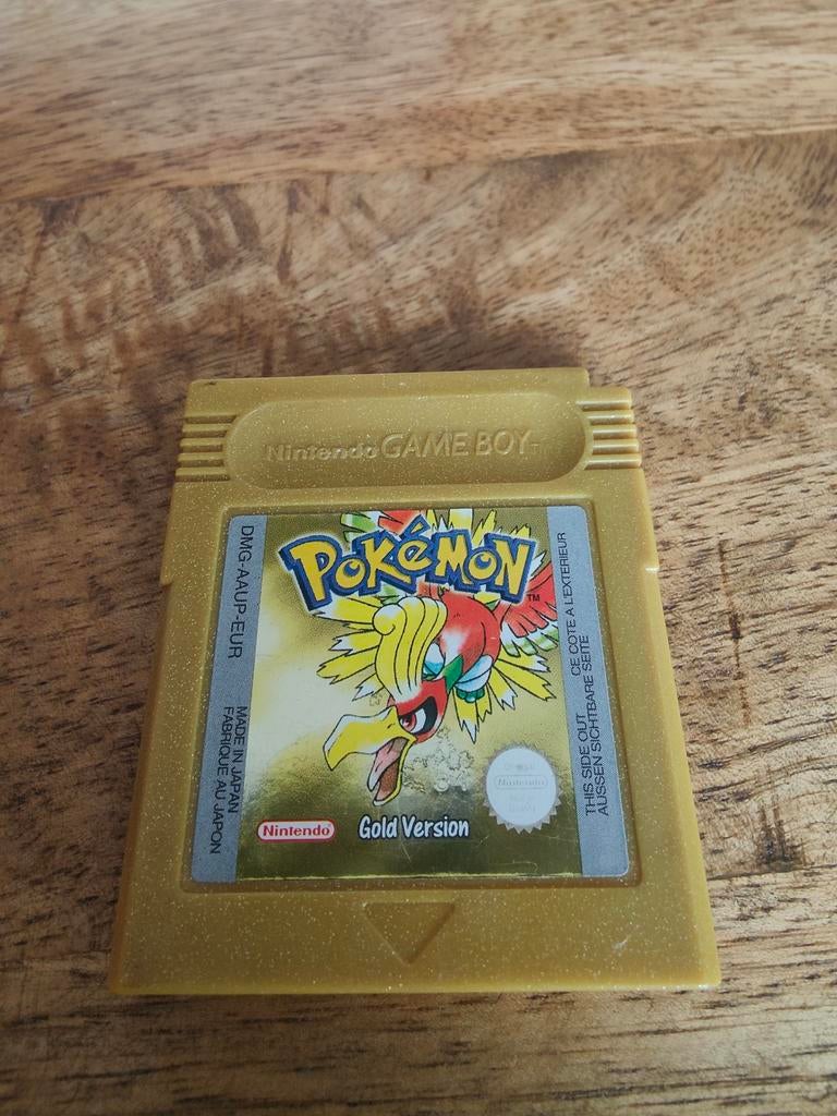 Pokémon Gold - Gameboy Color, Gebruikt, 1 speler, Ophalen of Verzenden, Role Playing Game (Rpg)