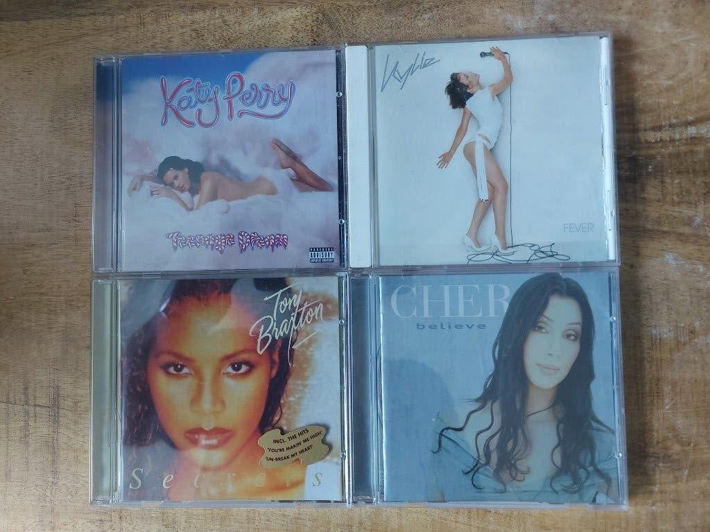 4 CD Braxton, Cher, Kylie Minogue en Katy Perry (4 voor 7), Ophalen of Verzenden, Zo goed als nieuw