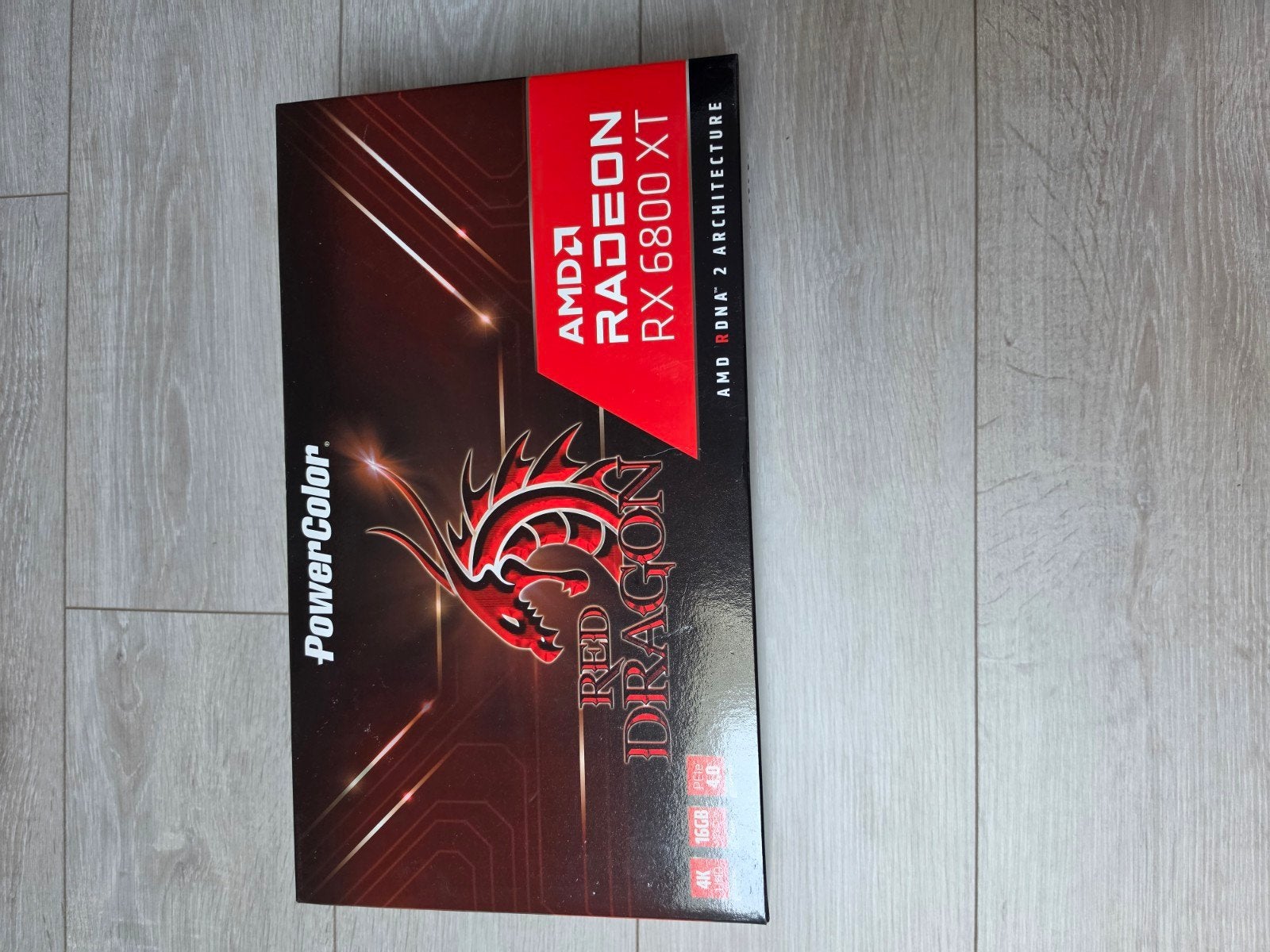 AMD Radeon RX 6800 XT Videokaart - PowerColor Red Dragon, Ophalen, AMD, GDDR6, PCI-Express 4