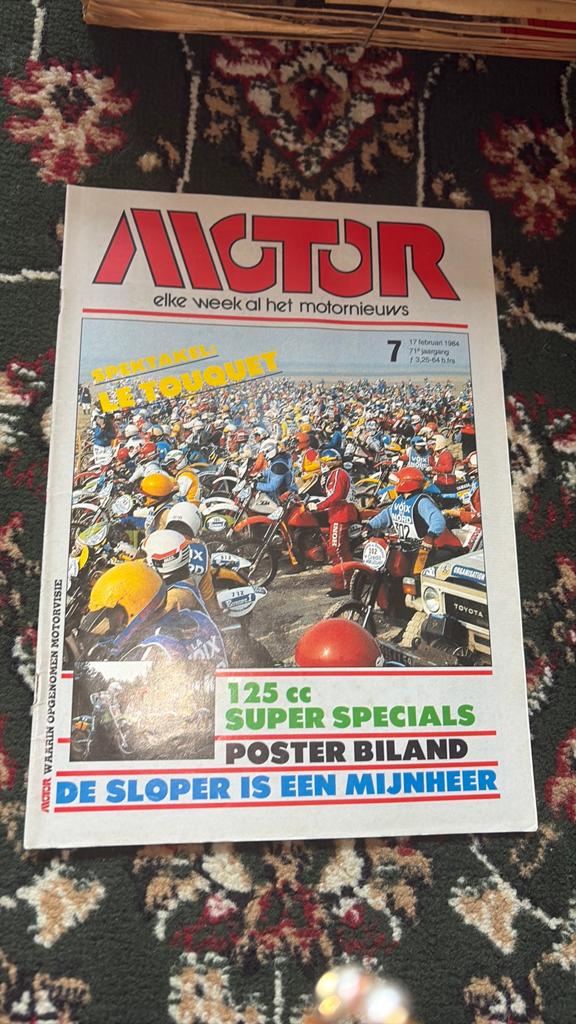 Motor Magazine Acteur - 17 februari 1984 - 125cc Specials, Boeken, Ophalen of Verzenden, Gelezen, Algemeen