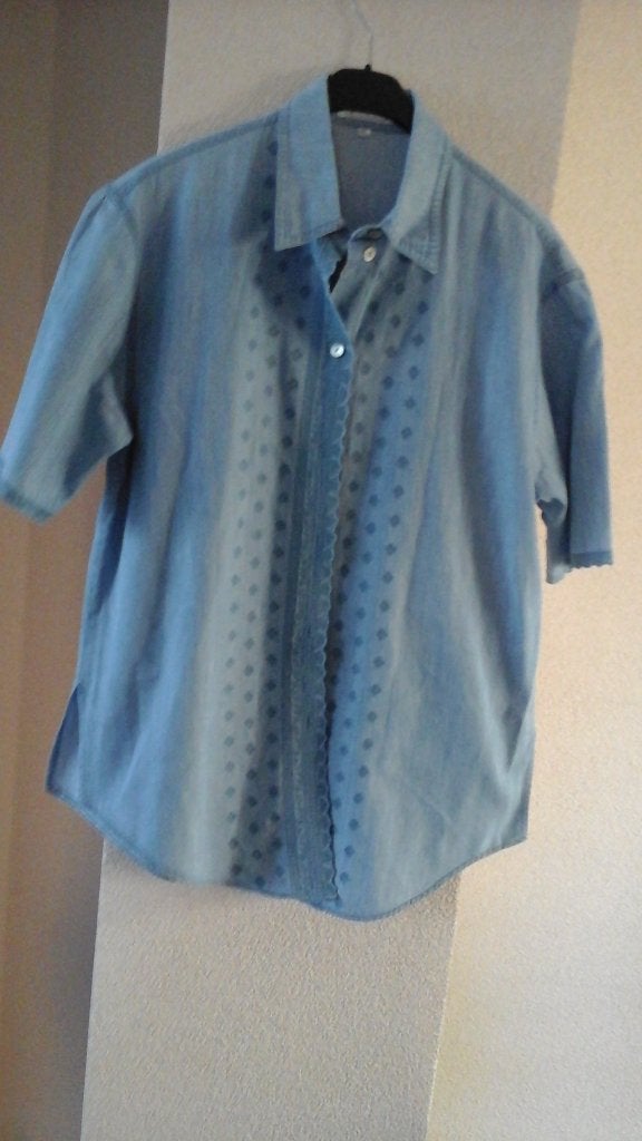 Gabriella Benelli blouse.   Maat  38, Kleding | Dames, Maat 38/40 (M), Blauw, Ophalen of Verzenden, Zo goed als nieuw