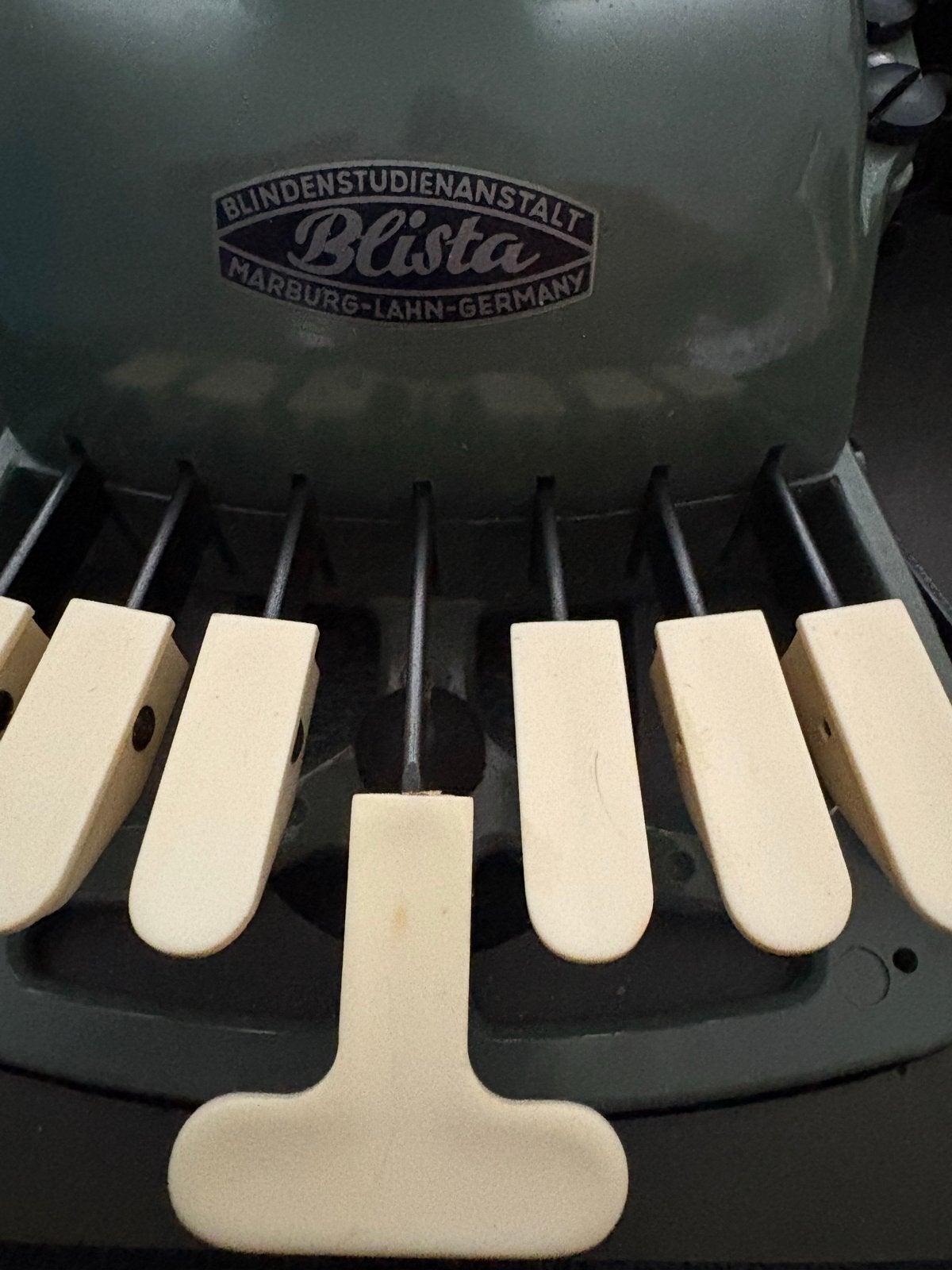 Braille type machine in koffer blists, Ophalen, Gebruikt