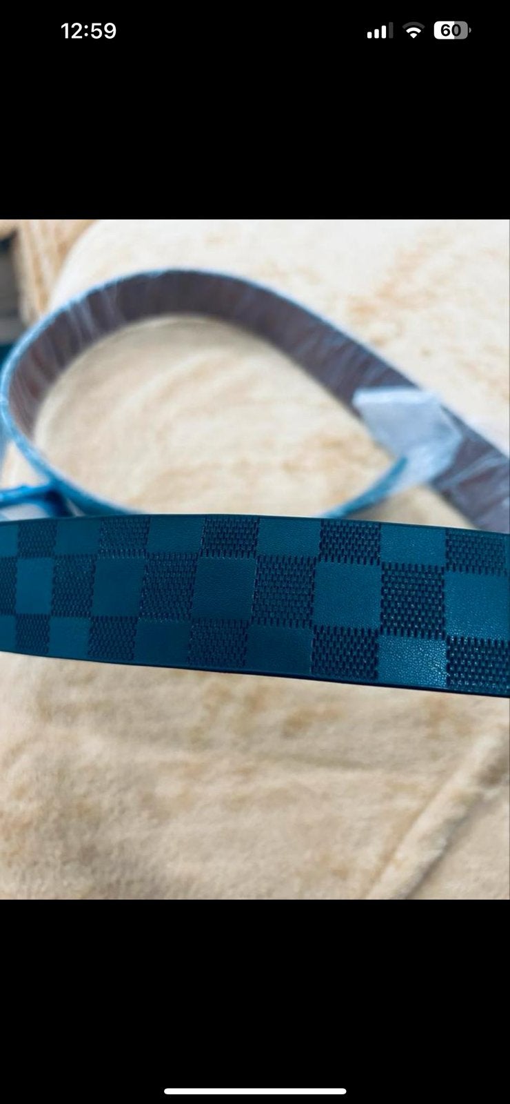 Nieuw heren leer riem, Kleding | Heren, Riemen en Ceinturen, Overige kleuren, Echt leder, Nieuw, Ophalen of Verzenden