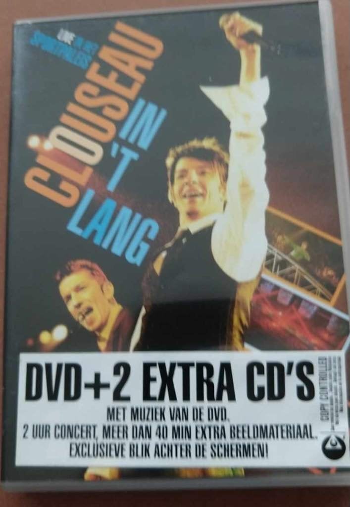 Clouseau CD 's DVD 's, Ophalen of Verzenden, Zo goed als nieuw, Pop