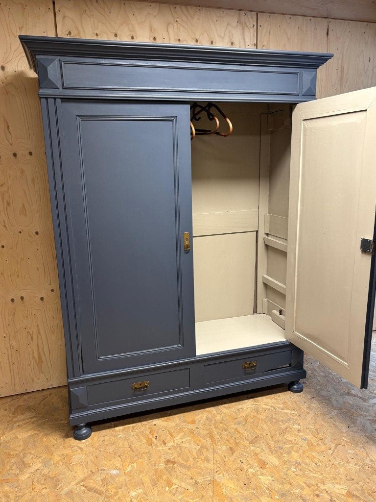 Ouderwetse kledingkast *Charlie*, Huis en Inrichting, Ophalen, Gebruikt, 100 tot 150 cm, Onbekend