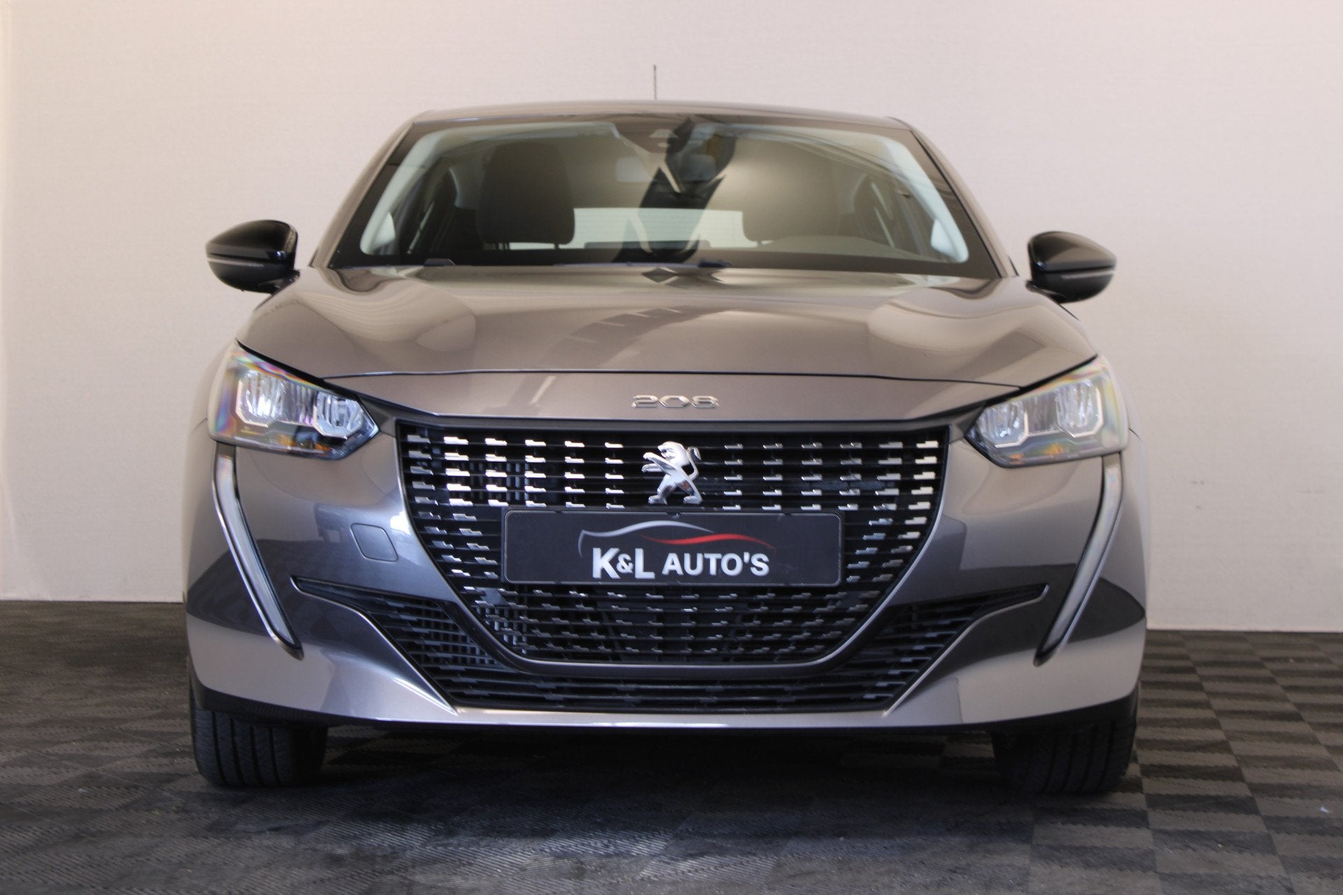 Peugeot 208 1.2 PureTech 100 Active |2-Persoons| (bj 2024), Auto's, Voorwielaandrijving, Gebruikt, Zwart, 1199 cc