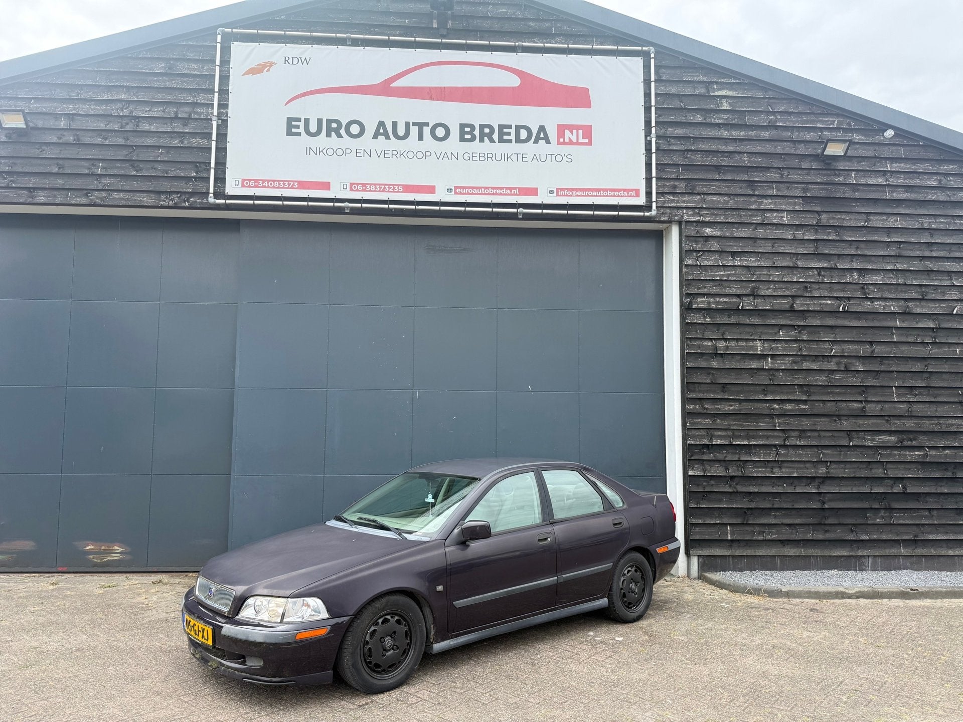 Volvo S40 1.8 Europa geen apk Automaat, Gebruikt, Leder en Stof, 122 pk, 1783 cc