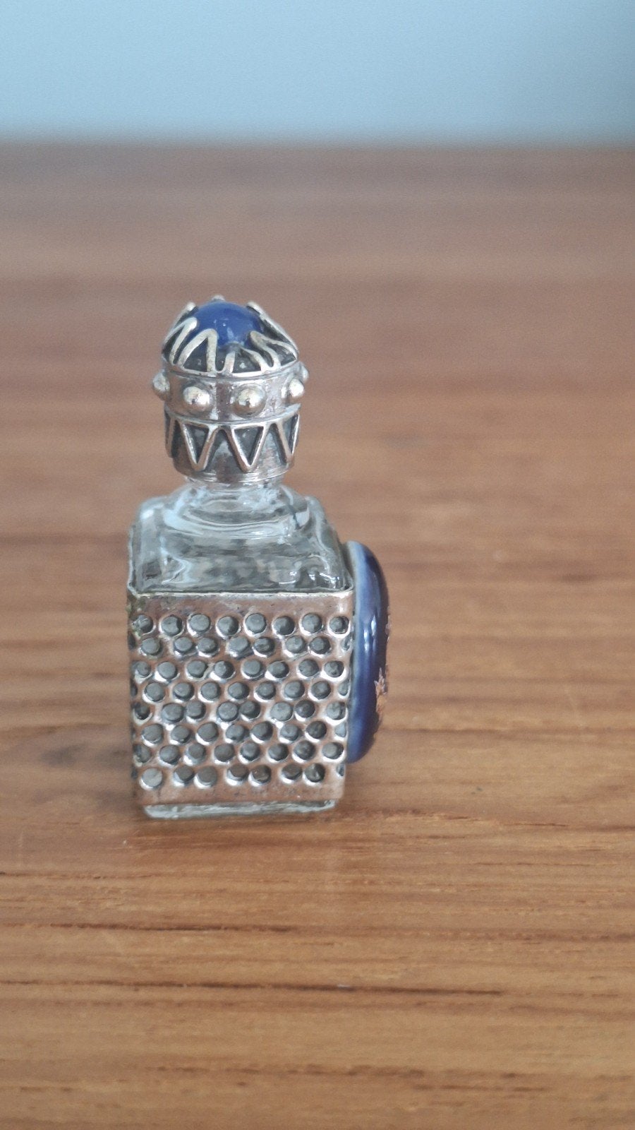 Vintage parfumflesje Limoges porselein 1950, Antiek en Kunst, Ophalen of Verzenden