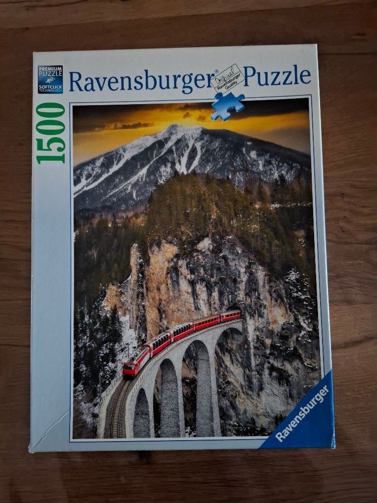 Puzzel, Ophalen, 500 t/m 1500 stukjes, Zo goed als nieuw, Legpuzzel