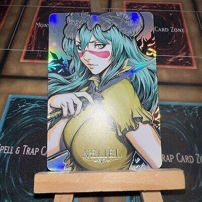 Bleach Neliel Anime Rainbow Foil Holo Trading Card, Verzenden, Kuifje, Nieuw, Beeldje of Figuurtje