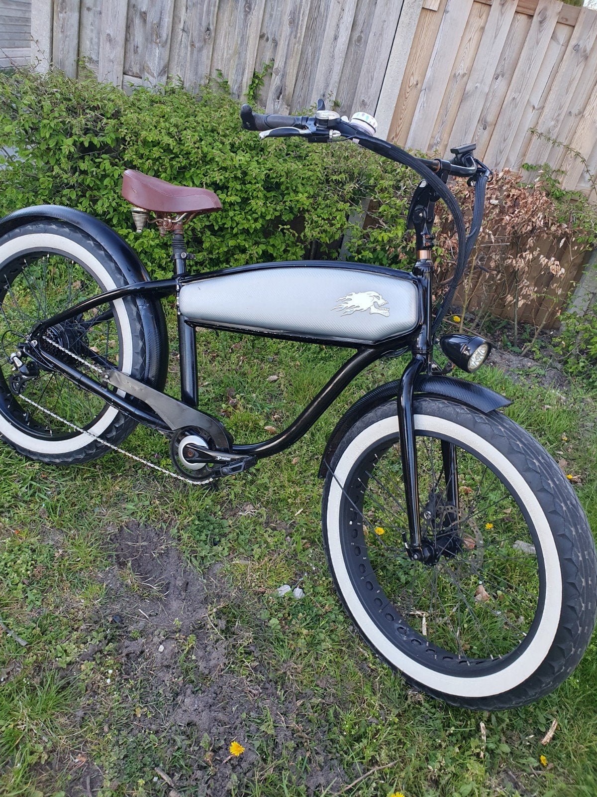 Fatbike elektrische met dikke banden, Ophalen of Verzenden, Zo goed als nieuw, Aluminium
